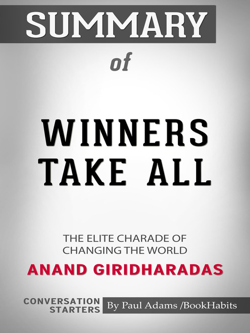 Upplýsingar um Summary of Winners Take All eftir Paul Adams - Biðlisti